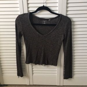 Me TO We - Long Sleeve - Cropped Top